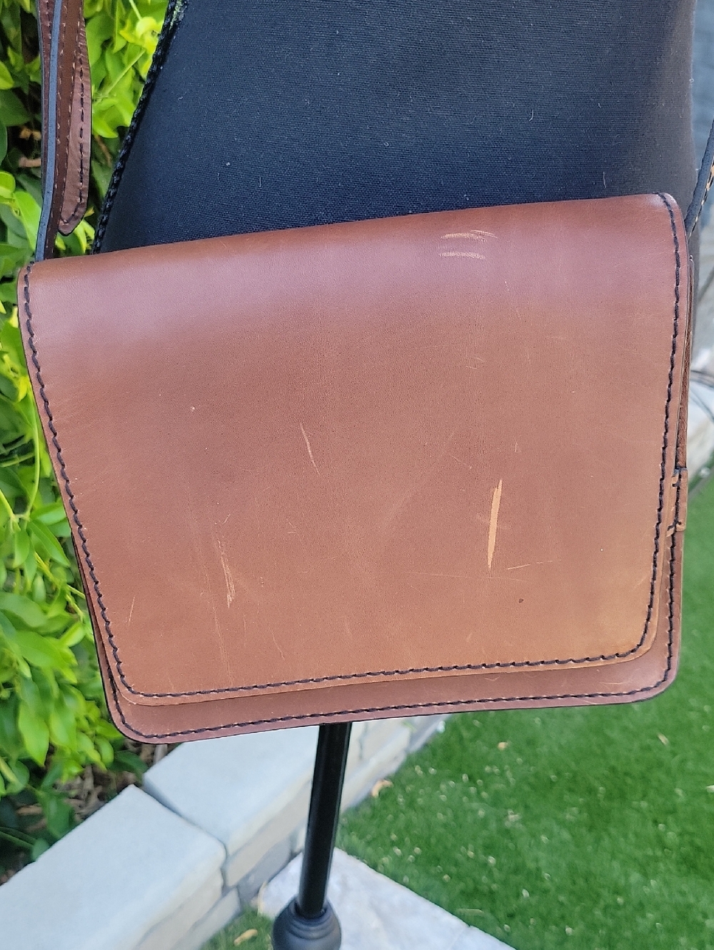 Madewell Albury Brown Leather Crossbody Bag - Picture 3 of 14